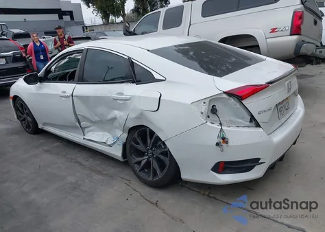 2021 Honda Civic Sport z USA, uszkodzony, nr VIN 2HGFC2F89MH559351